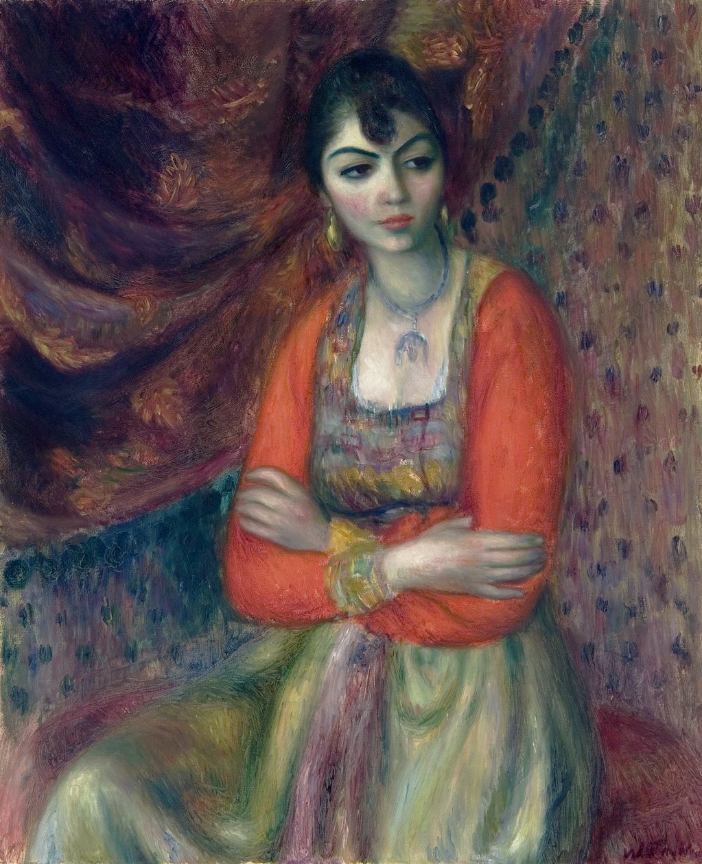 Garota Armênia, 1916 de William James Glackens