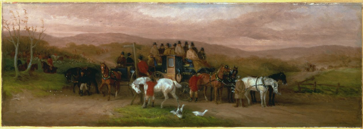 Na encruzilhada, 1884 de William Joseph Shayer