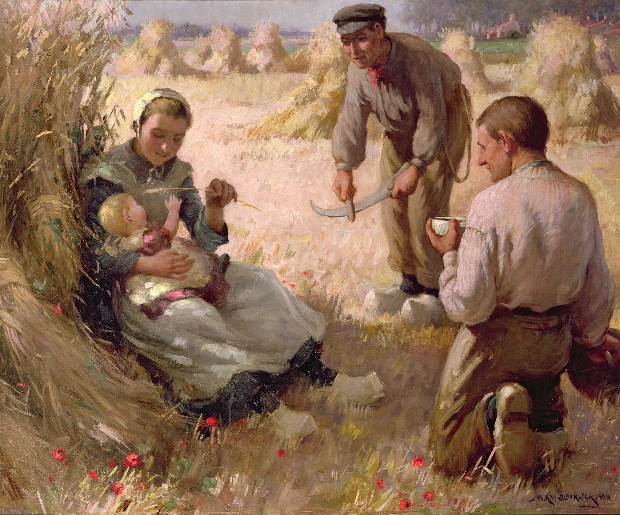 Uma audiência cativa, 1911 de William Kay Blacklock