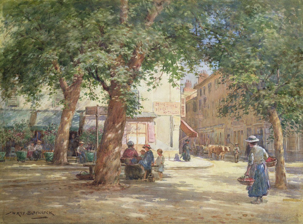 Praça do mercado de William Kay Blacklock