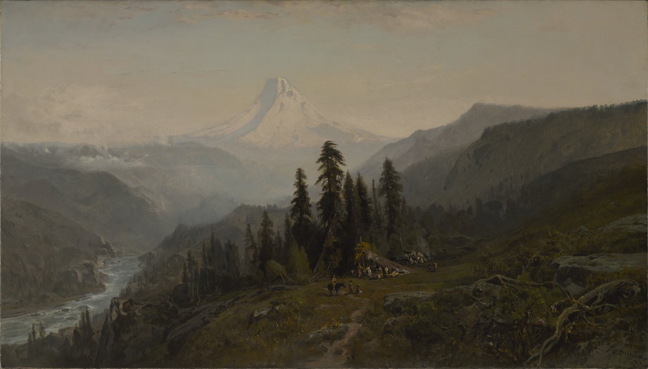 Mt. Capa, oregon de William Keith
