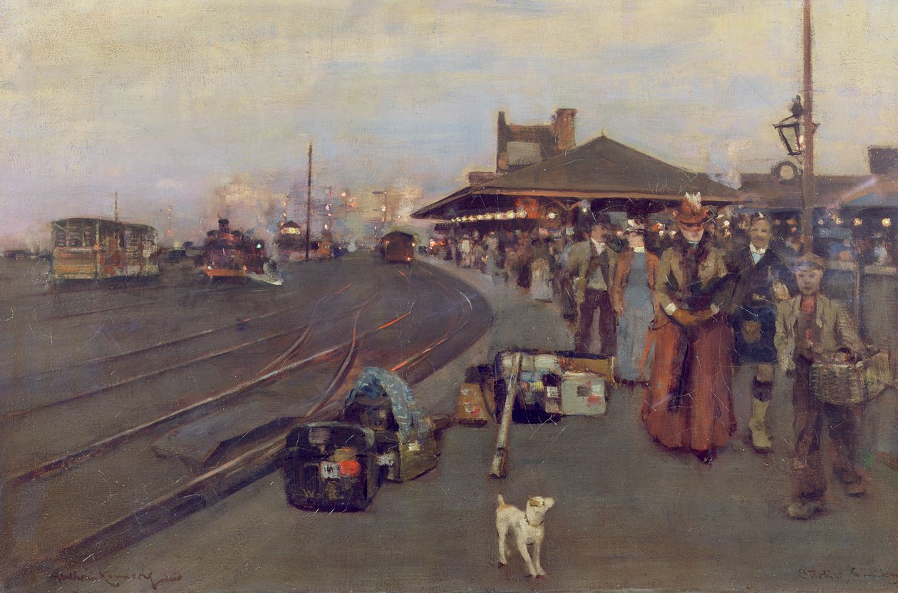 Estação de Stirling, 1888 de William Kennedy