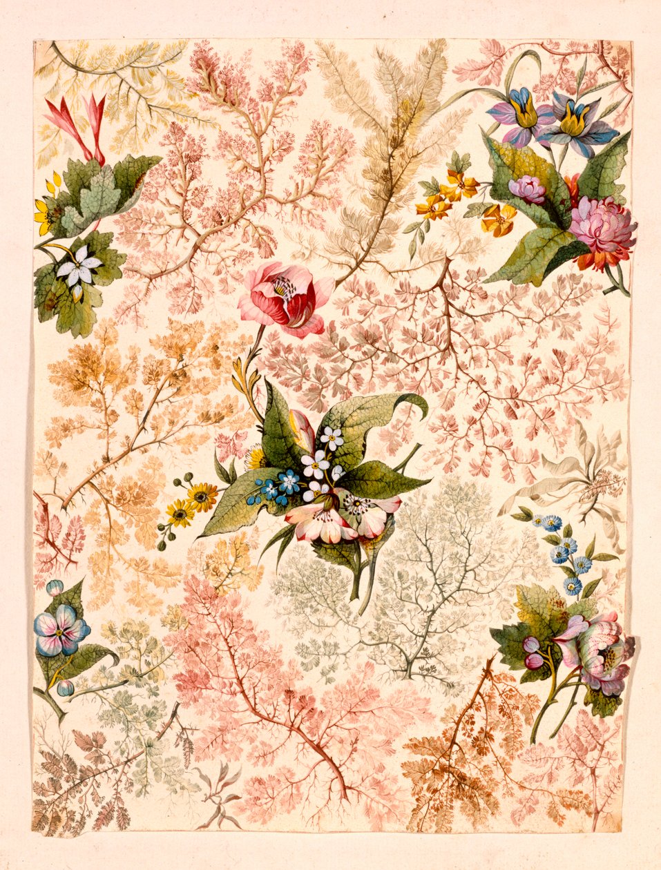 Papel final de mármore (papel) de William Kilburn