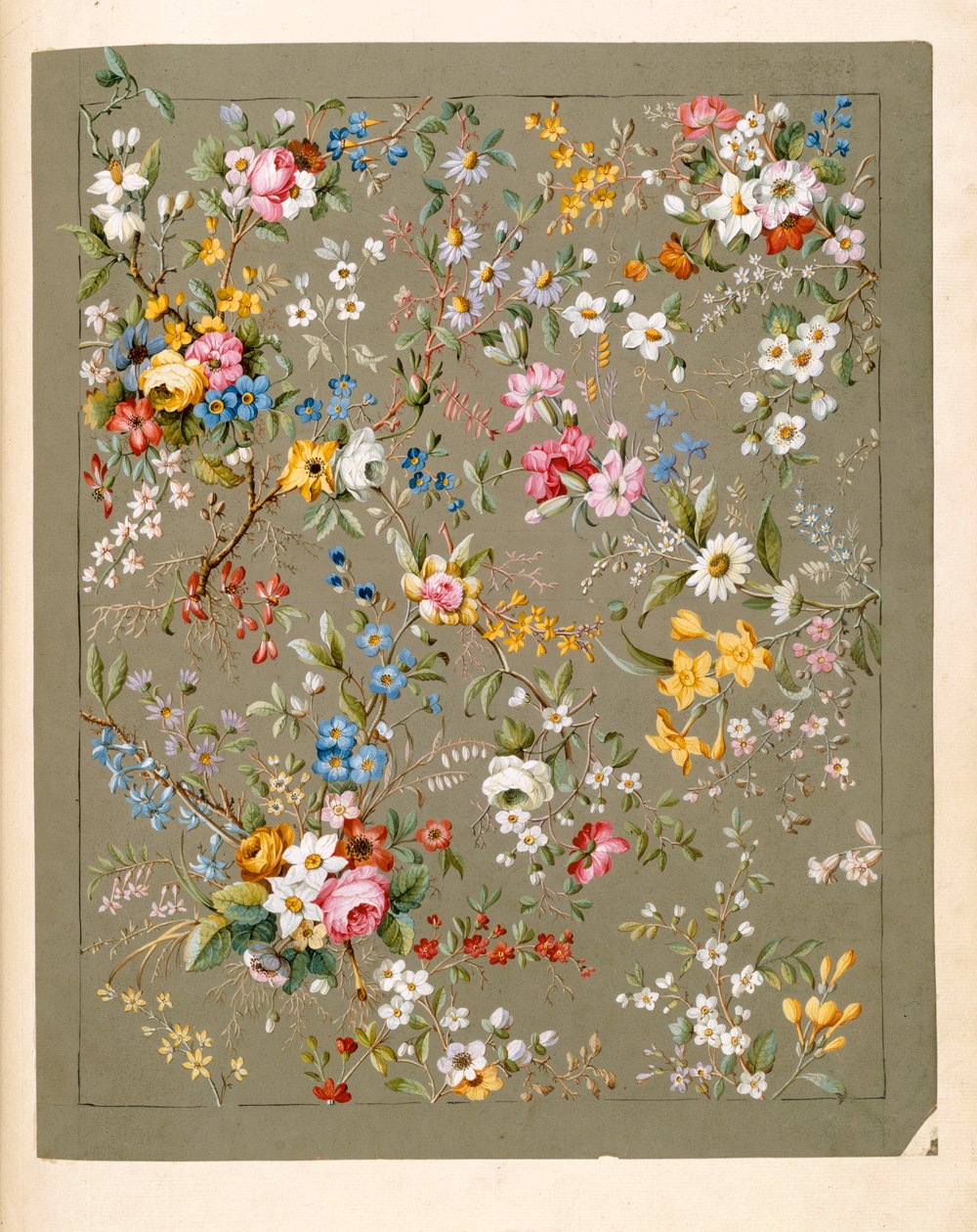Papel final de mármore de William Kilburn