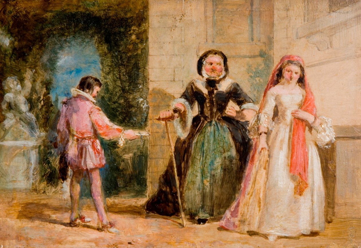 Uma cena de Shakespeare de William Knight Keeling