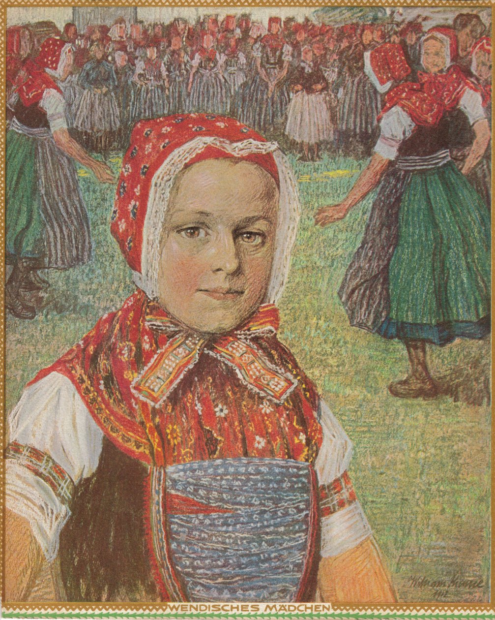 Garota Wendish de William Krause