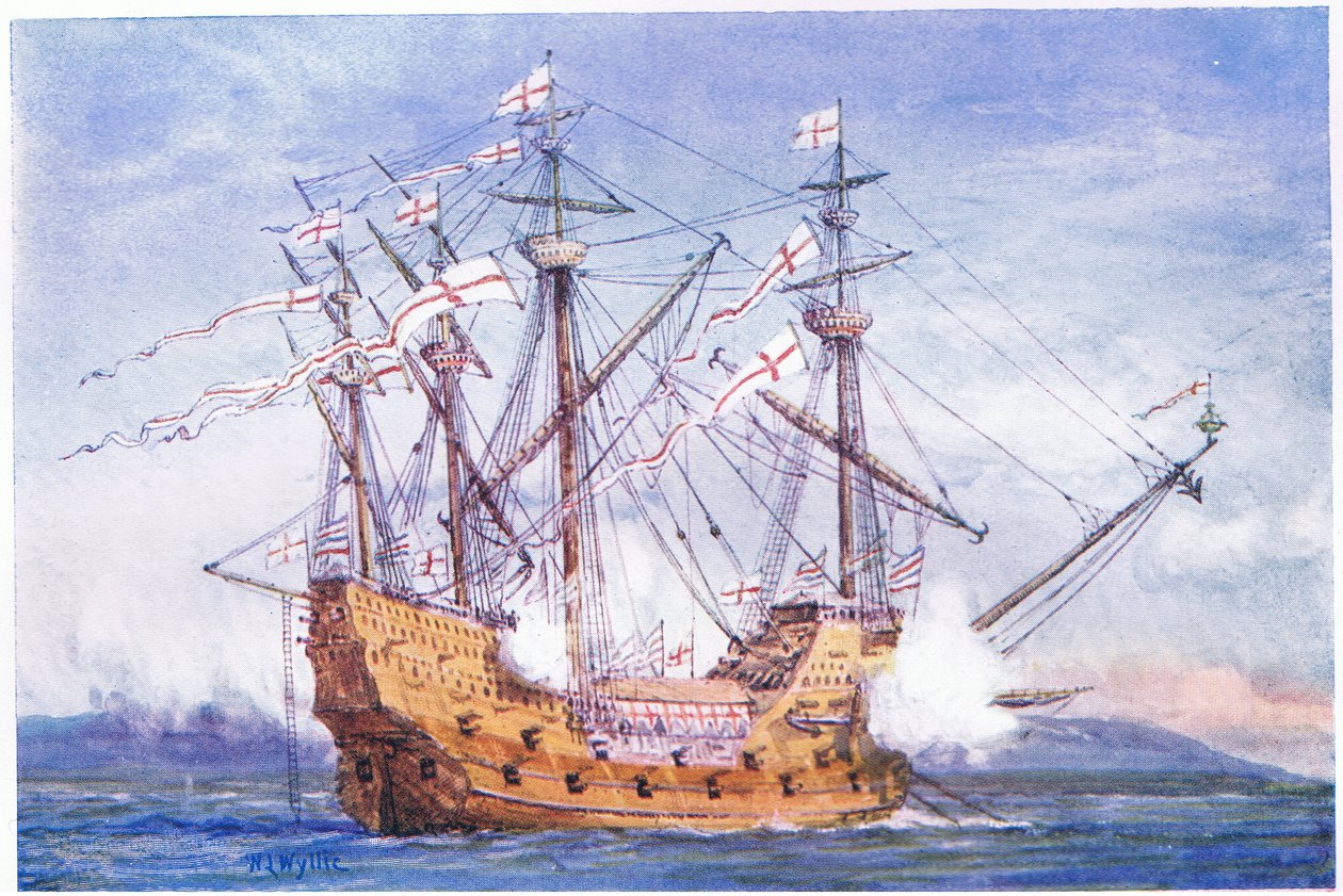 A "graça de Deus" 1515, 1915 de William Lionel Wyllie