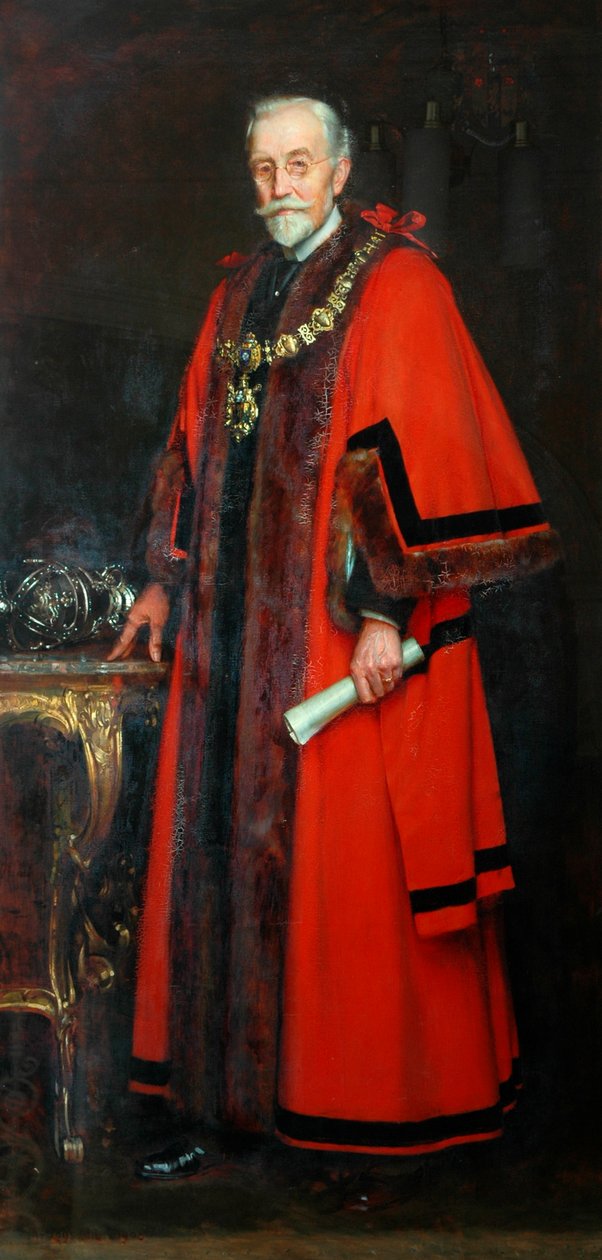 Vereador William Smith, JP, 1908 de William Logsdail