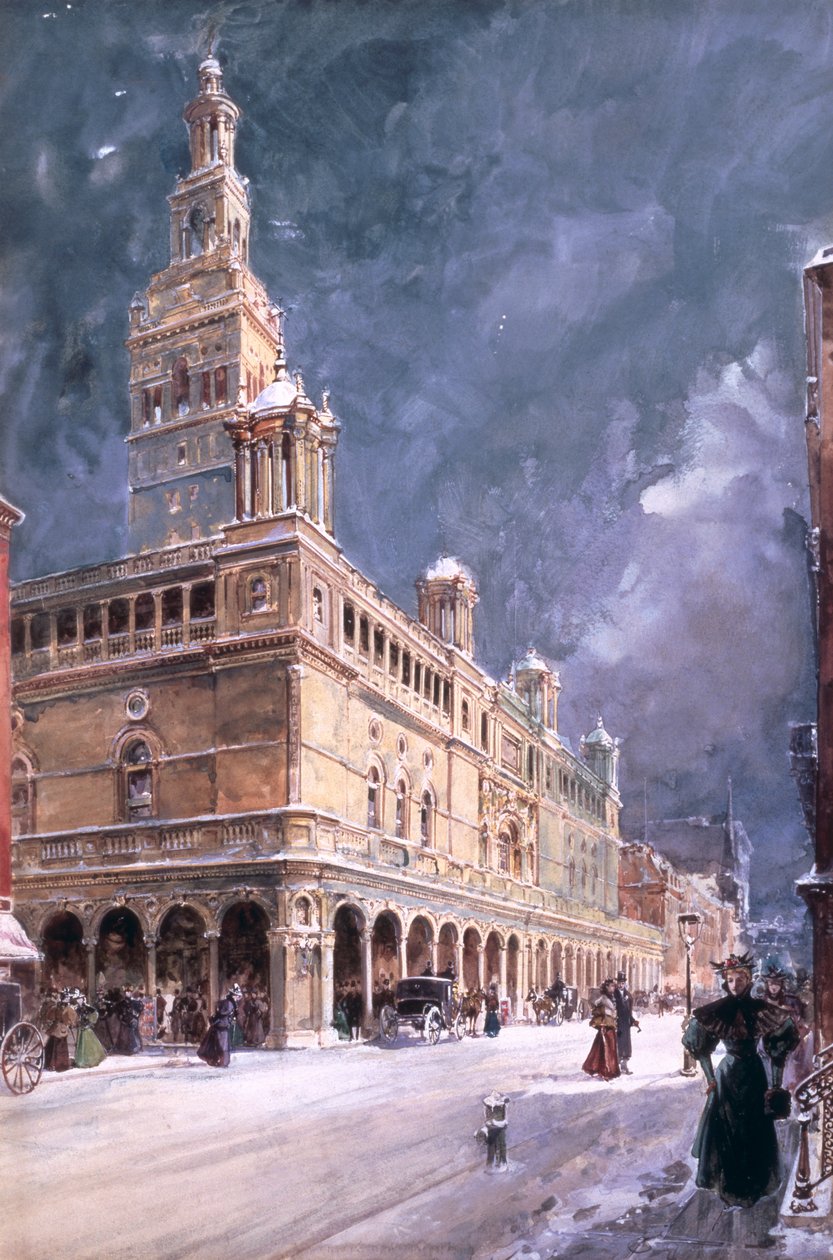 Madison Square Garden, Nova York, 1895 de William Louis Jnr. Sonntag