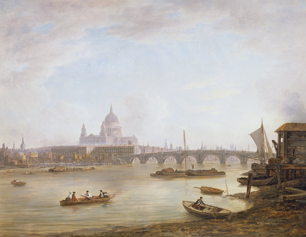 Ponte de São Paulo e Blackfriars de William Marlow