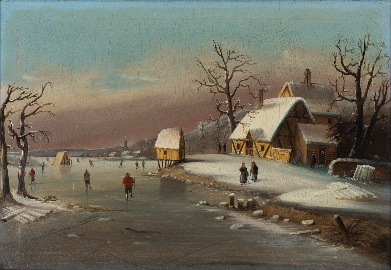 Jogos no Gelo, 1855 de William Matthew Prior