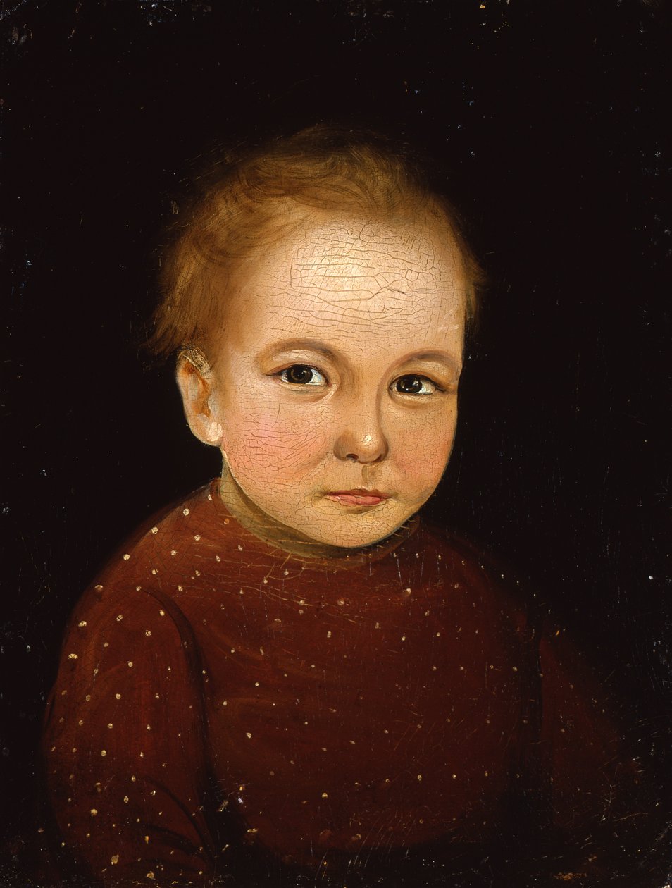 Rosamond Clark Prior, 1836 (óleo sobre papelão) de William Matthew Prior