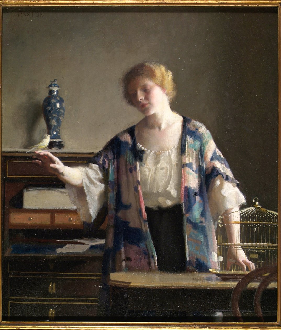O Canário, 1913 de William McGregor Paxton