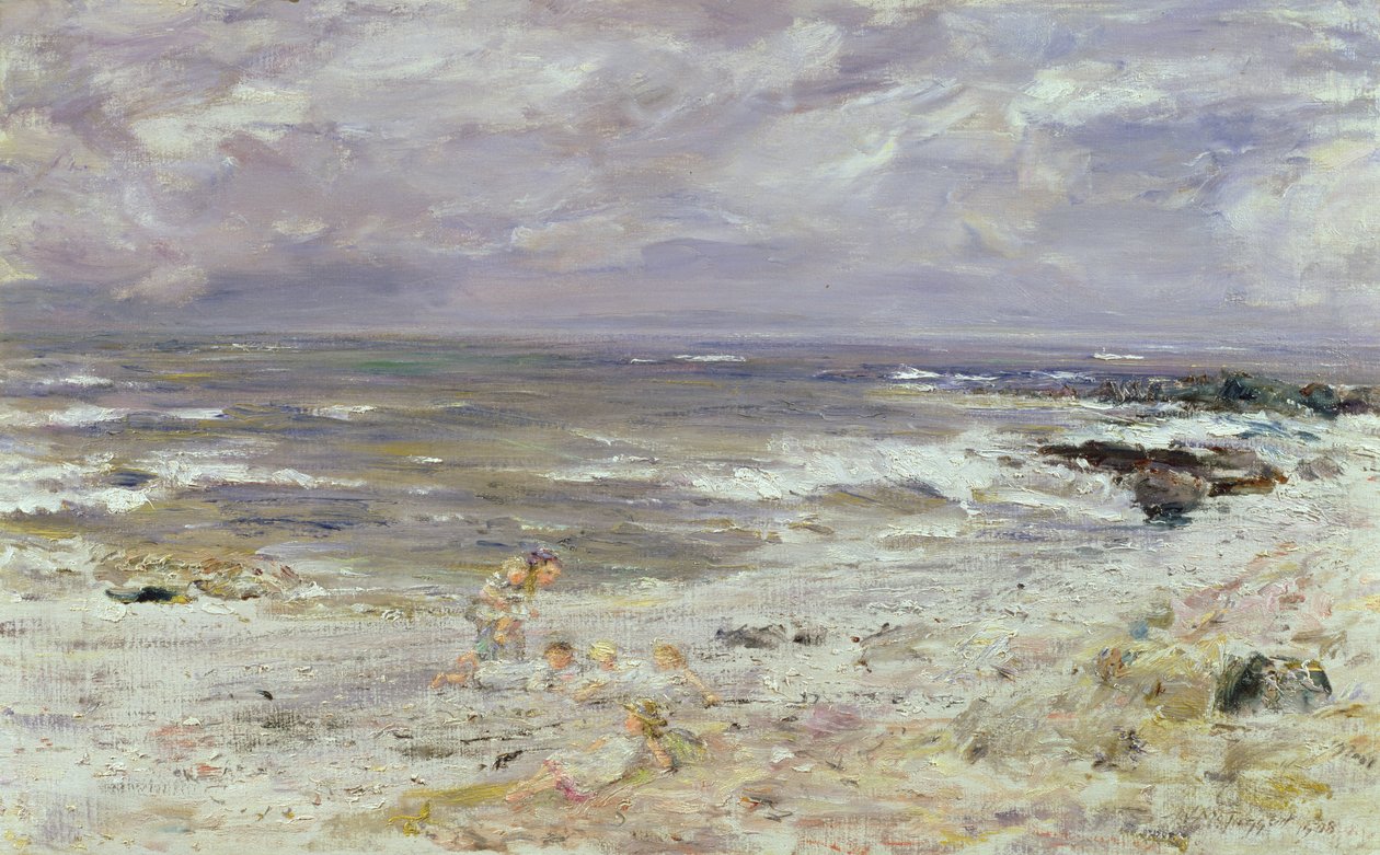 Tempo Quebrado - Mudando para Fine, 1908 de William McTaggart
