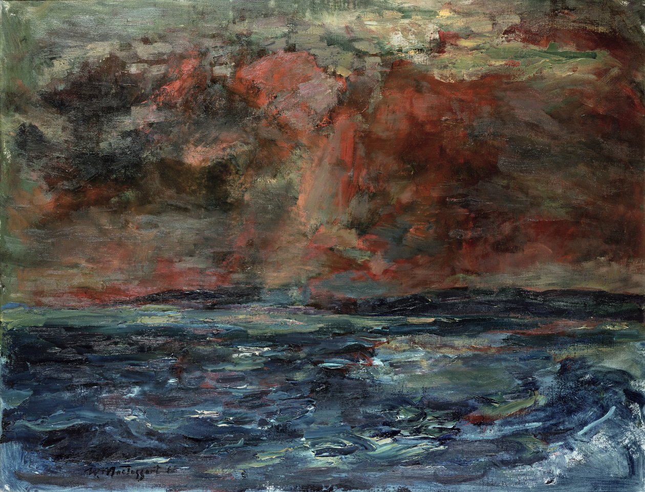 Nuvem de tempestade de William McTaggart
