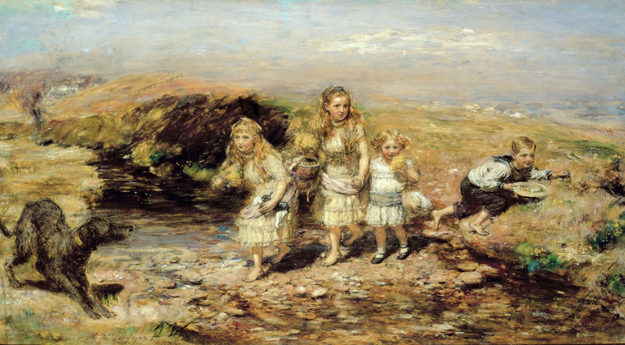 A Aventura, 1883 de William McTaggart