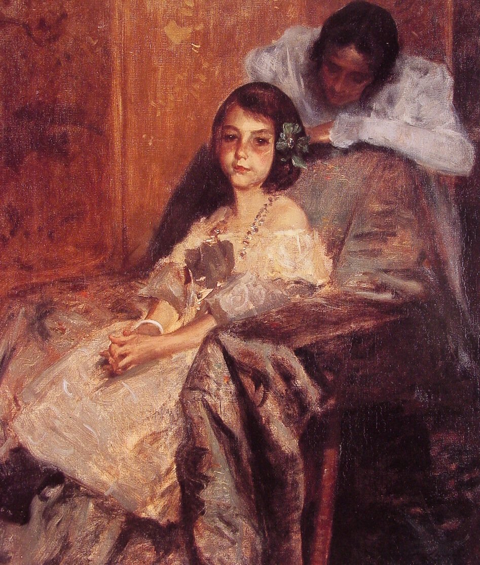 Dorothy and Her Sistern de William Merritt Chase