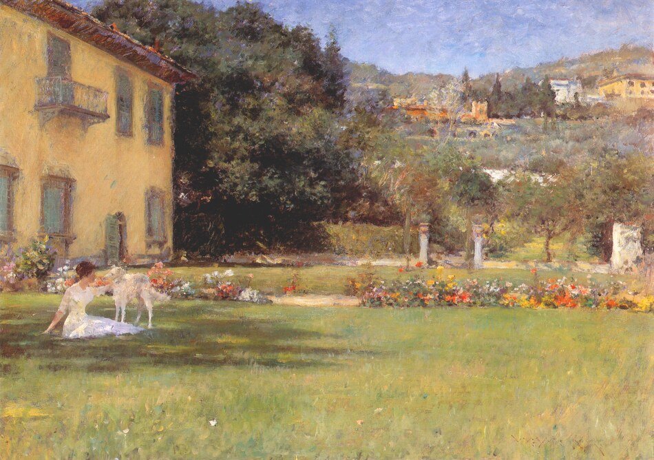 Bons amigos de William Merritt Chase