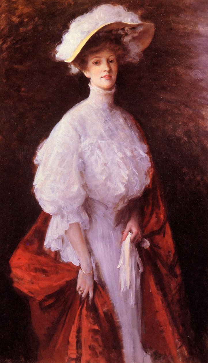 Retrato da senhorita Francesn de William Merritt Chase