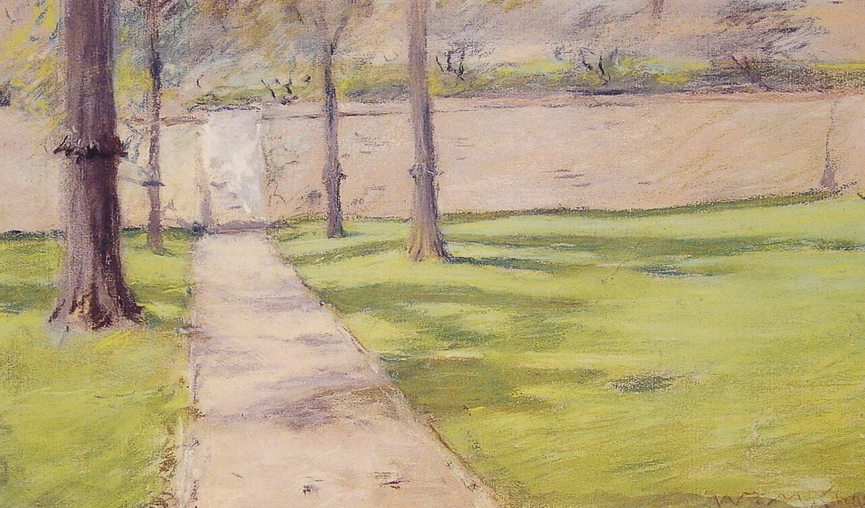 O jardim walln de William Merritt Chase