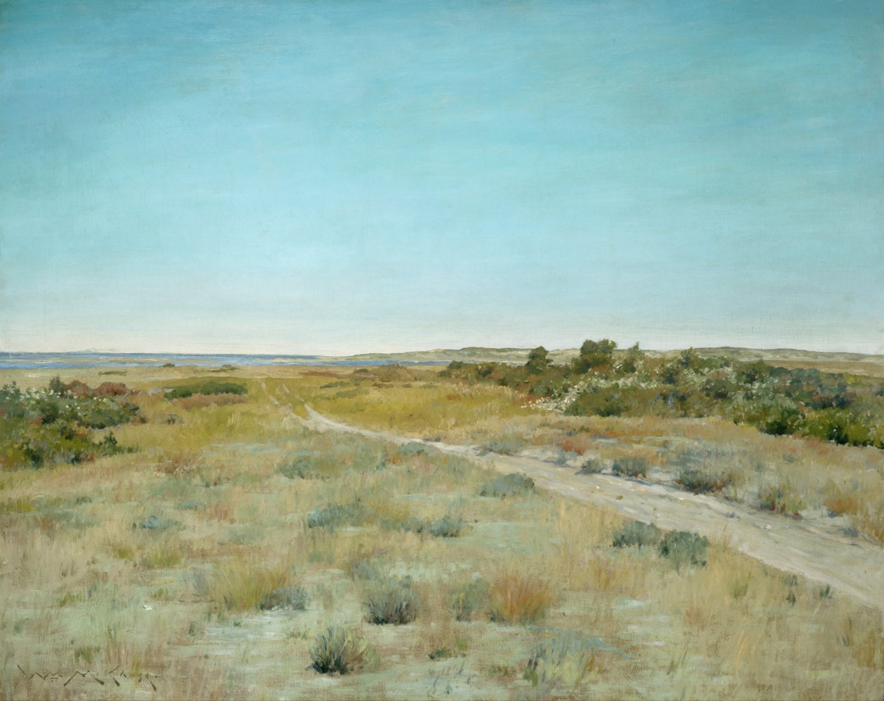 Primeiro toque do outono de William Merritt Chase