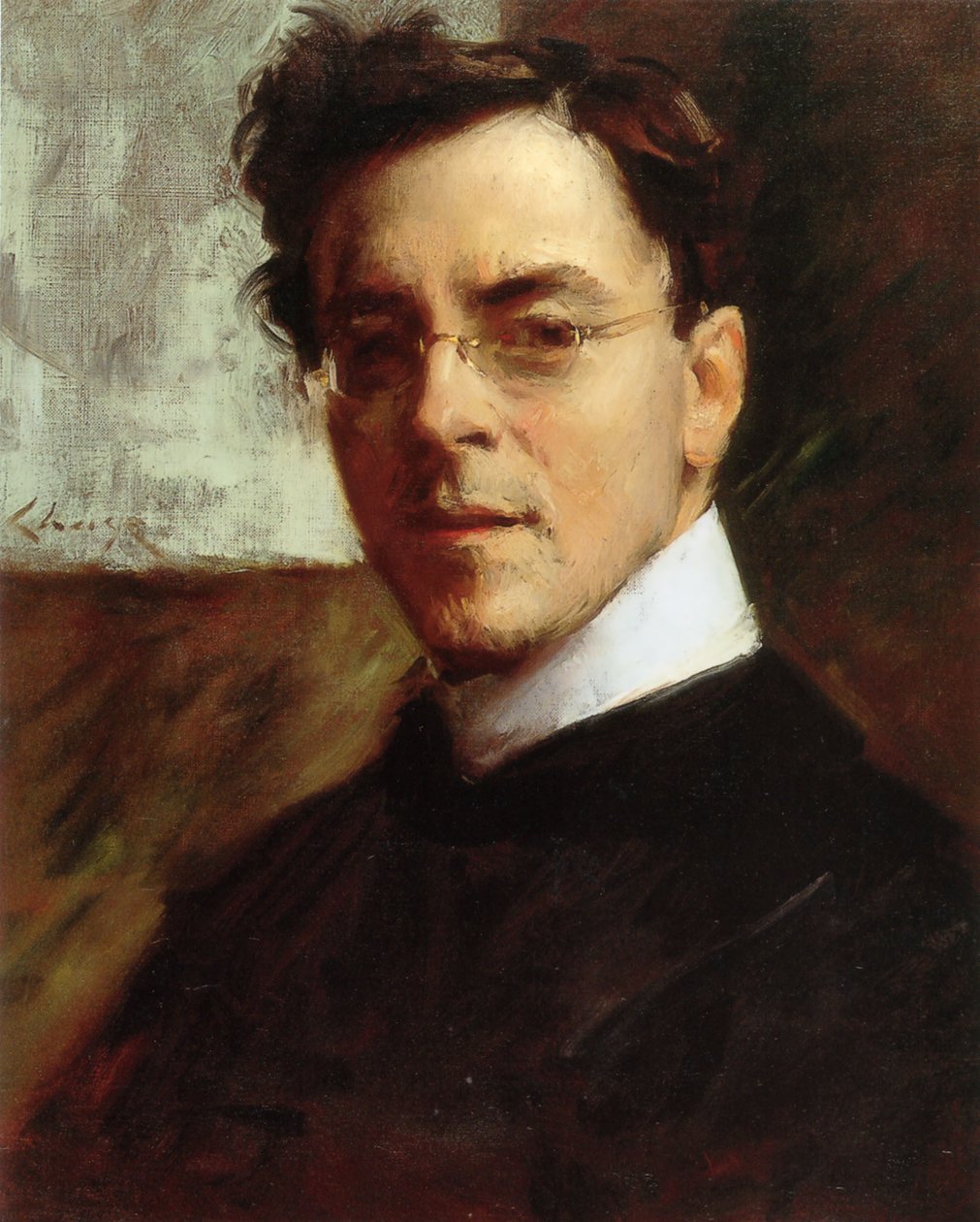 Retrato de Louis Betts de William Merritt Chase