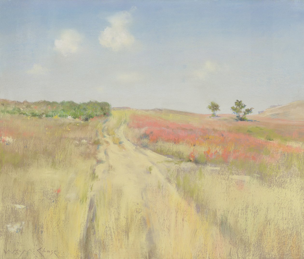 Shinnecock Hills (pastel) de William Merritt Chase