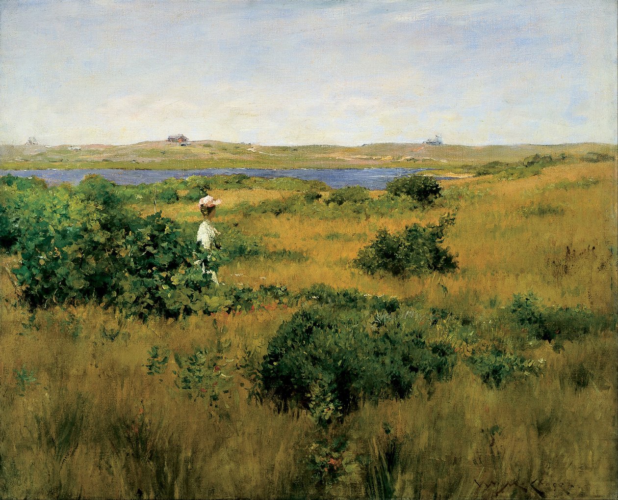 Verão em Shinnecock Hills de William Merritt Chase