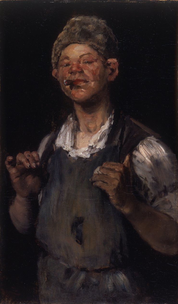 O líder, c.1875 de William Merritt Chase