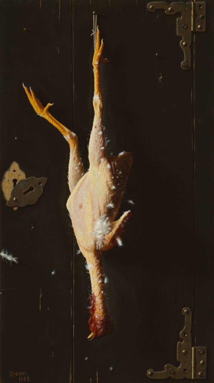 Para o jantar aos domingos de William Michael Harnett
