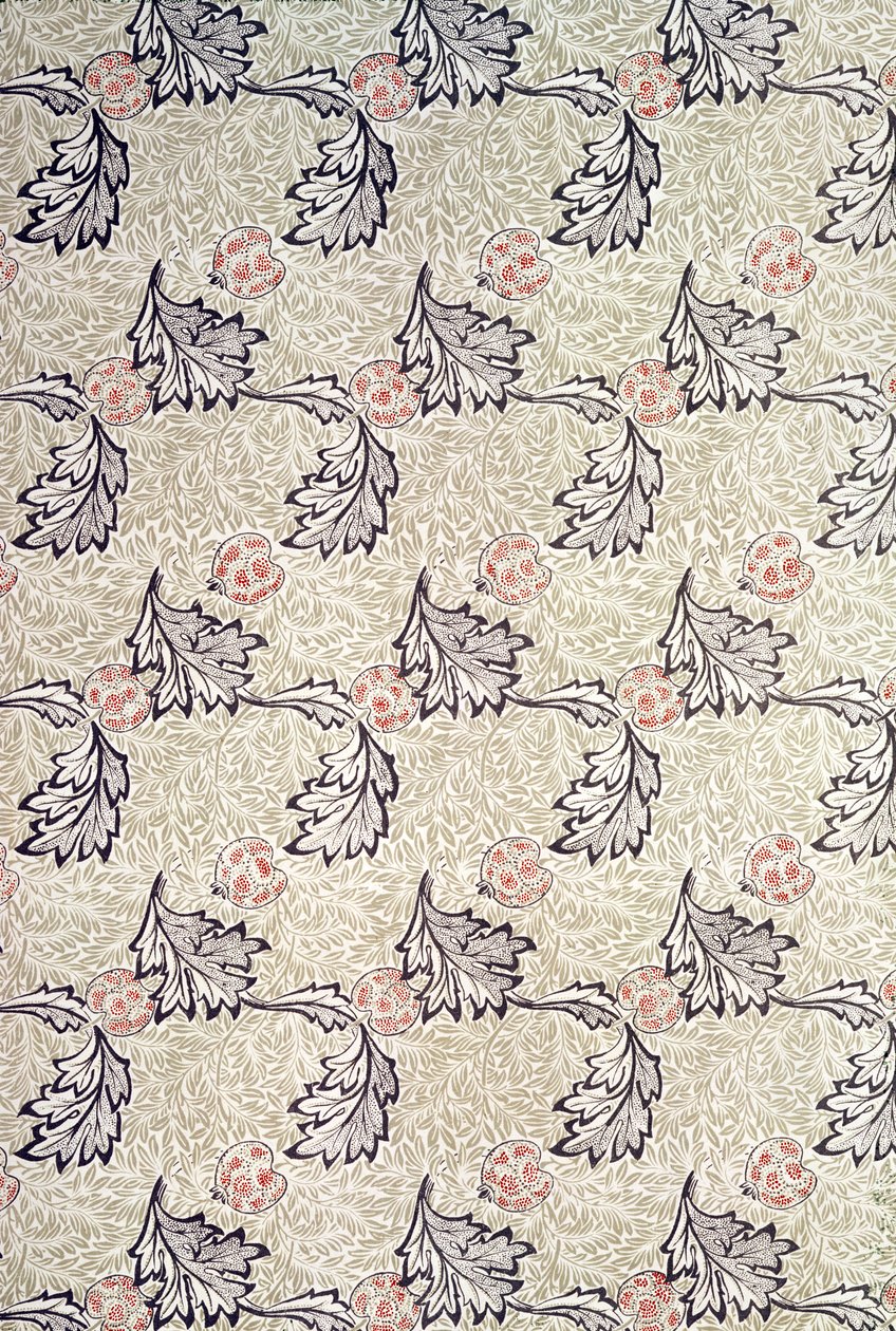 Design de papel de parede &39;Apple&39; (algodão estampado) de William Morris