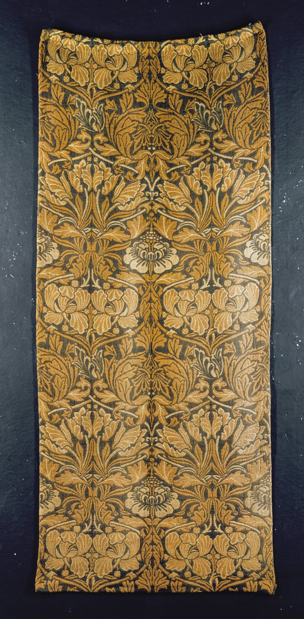 Cortina em Tulip e Rose Design (têxtil) de William Morris