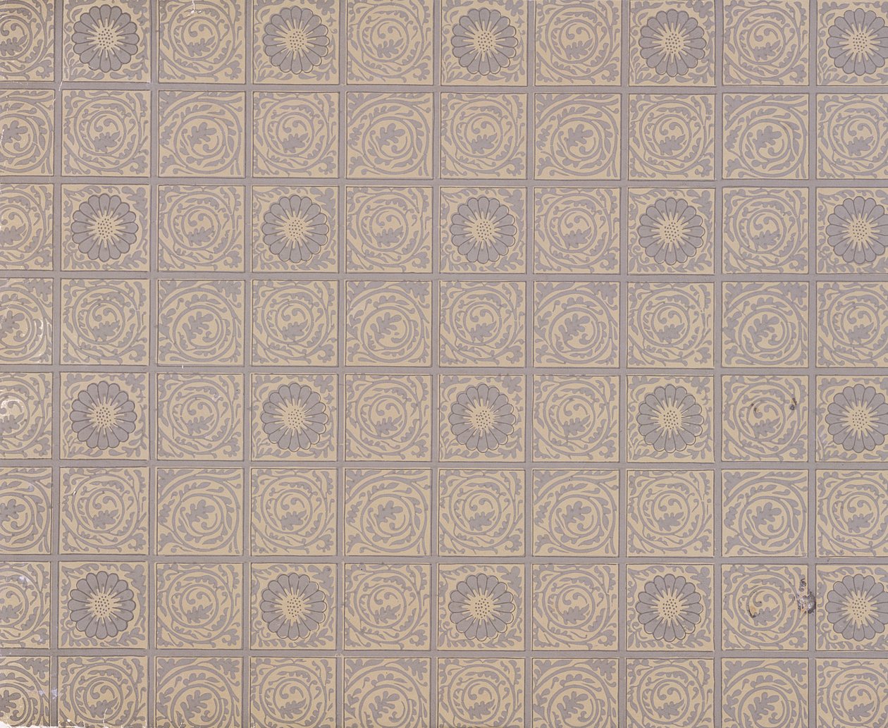 Design de fralda para papel de parede, 1883 de William Morris