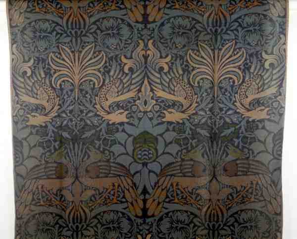 Pavão e Dragão, 1878 (lã tecida) (para detalhes seee 136479) de William Morris