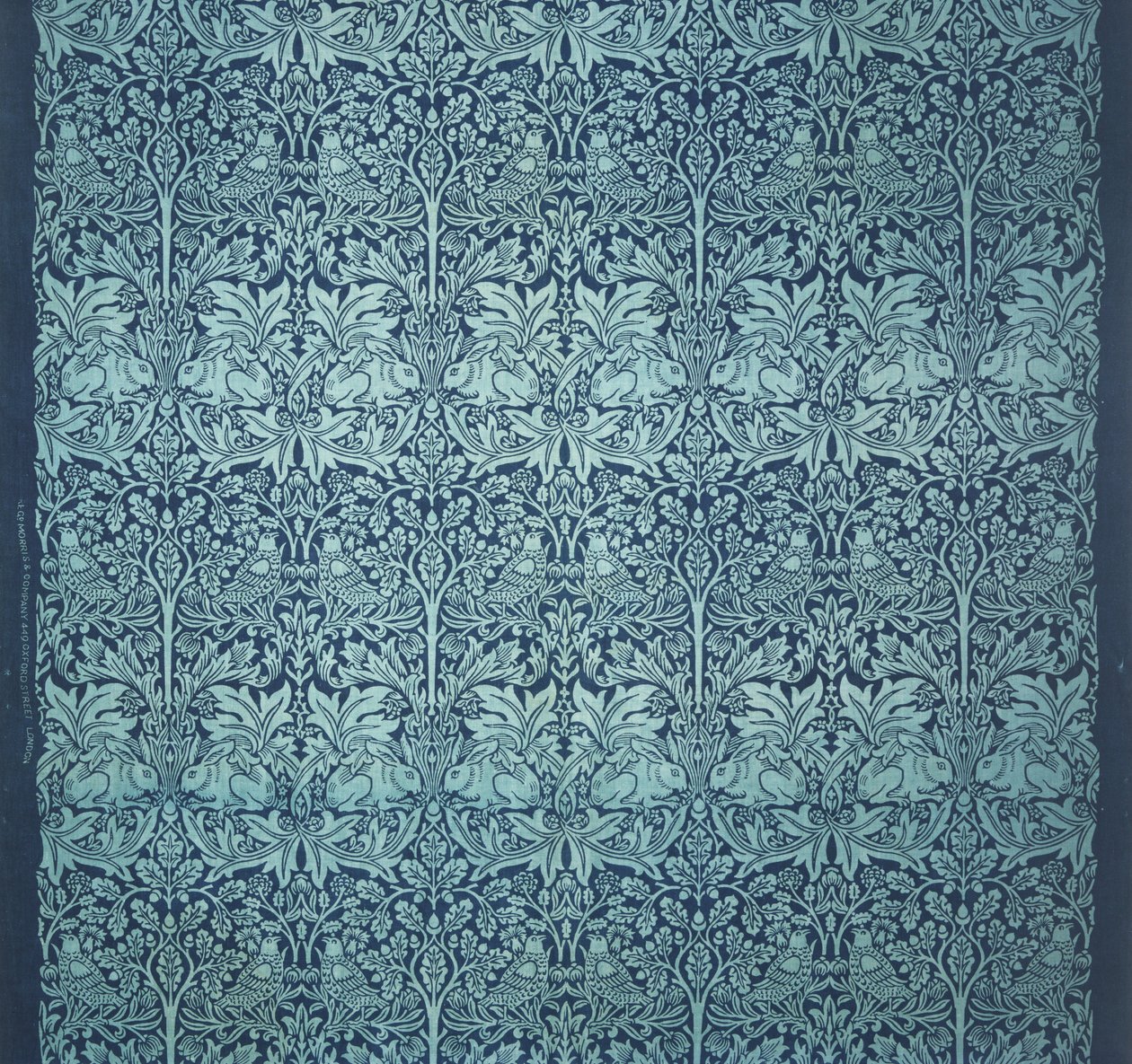 Têxtil impresso - Brer Rabbit de William Morris