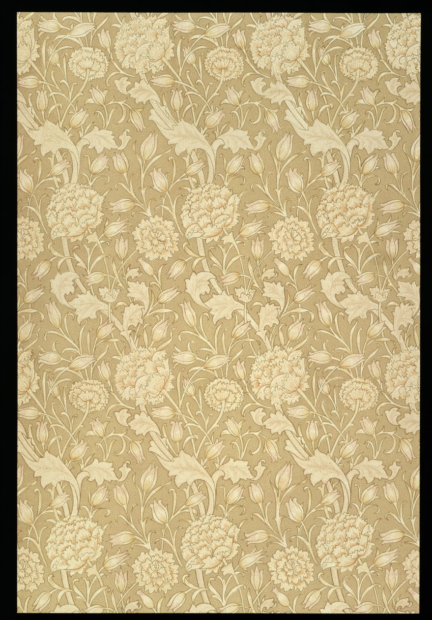 Design de papel de parede &39;Wild Tulip&39;, 1884 de William Morris
