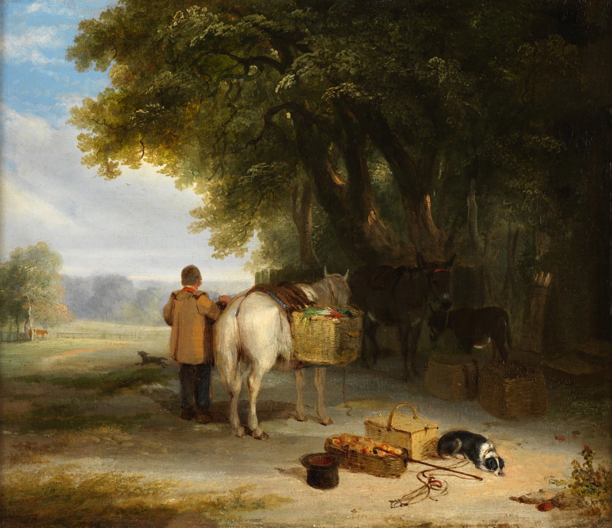 Fora do mercado de William Mulready