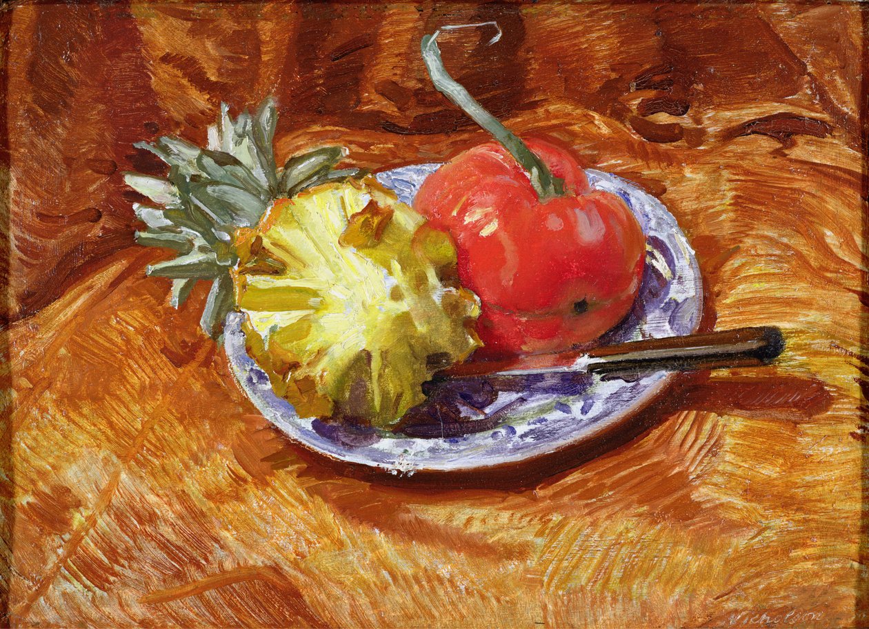Abacaxi e Tomate de William Nicholson