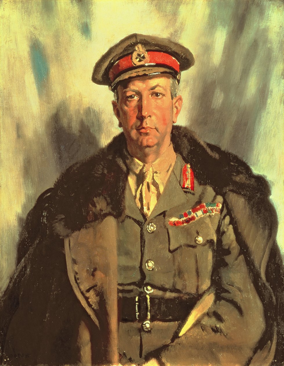 Tenente-General Sir AW Currie (1875-1933) c.1918 de William Orpen
