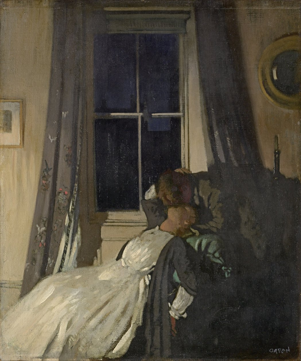Noite (nº 2) de William Orpen