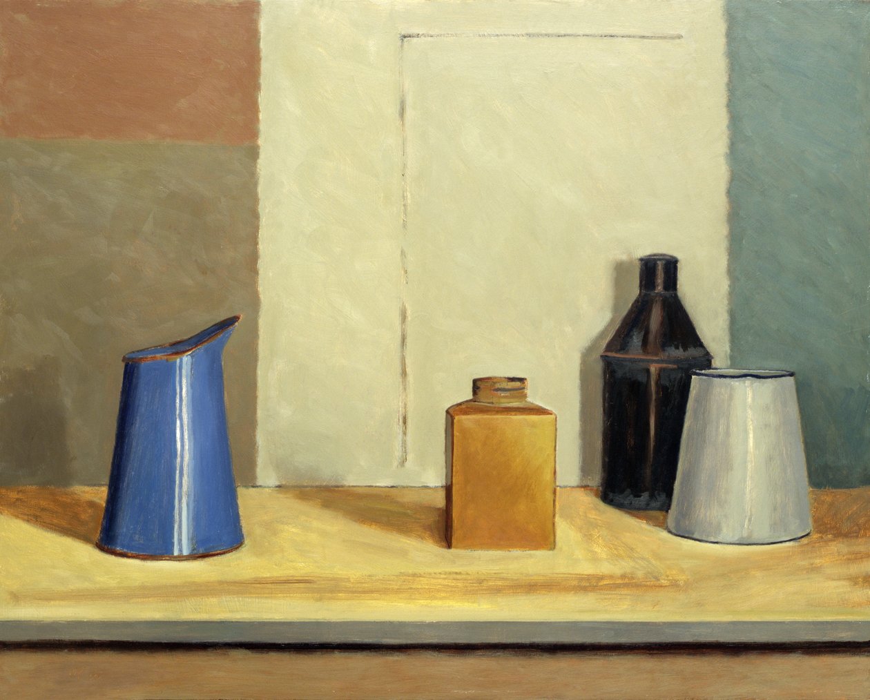 Jarro azul sozinho de William Packer