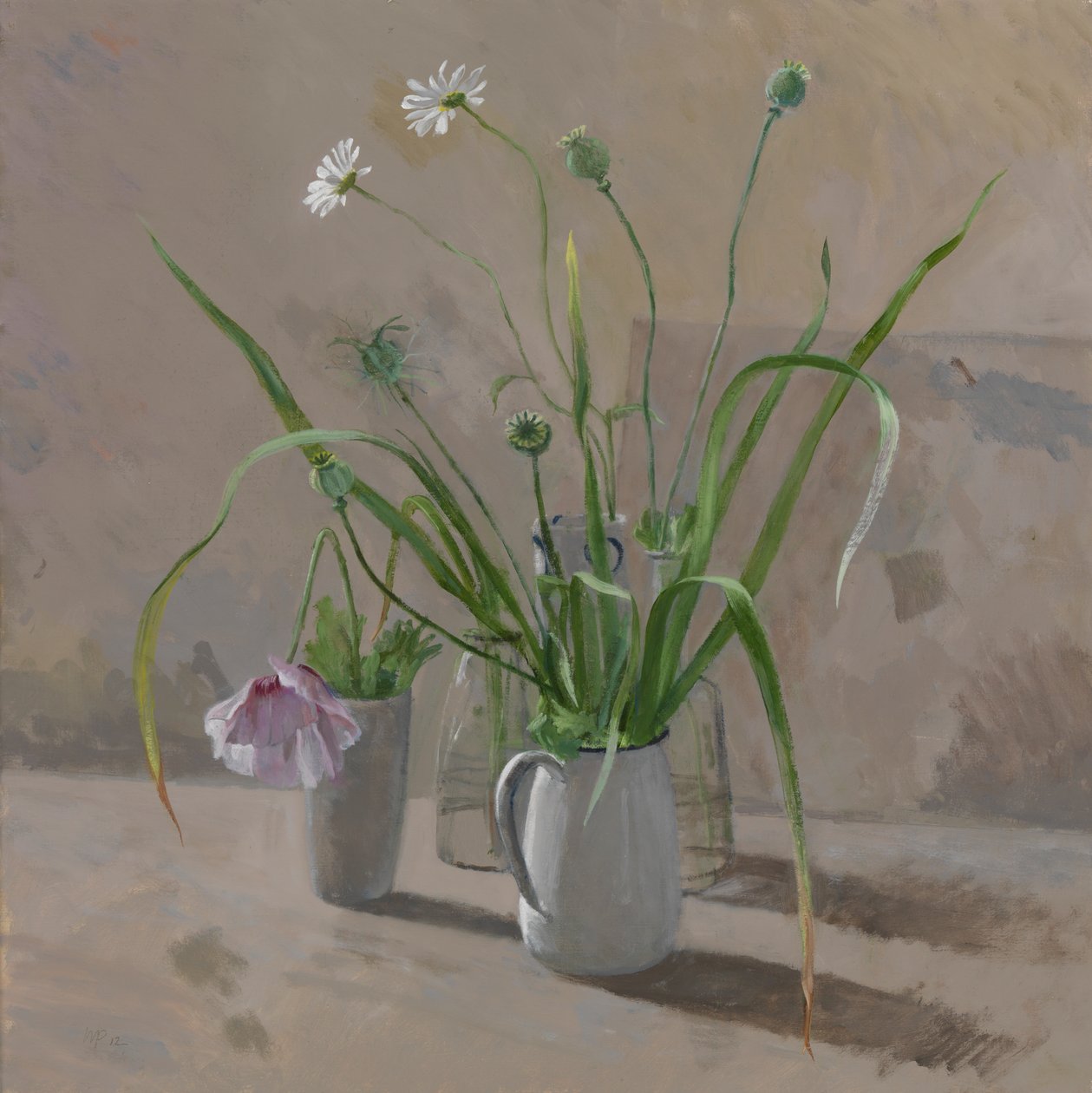 Papoilas das margaridas de William Packer