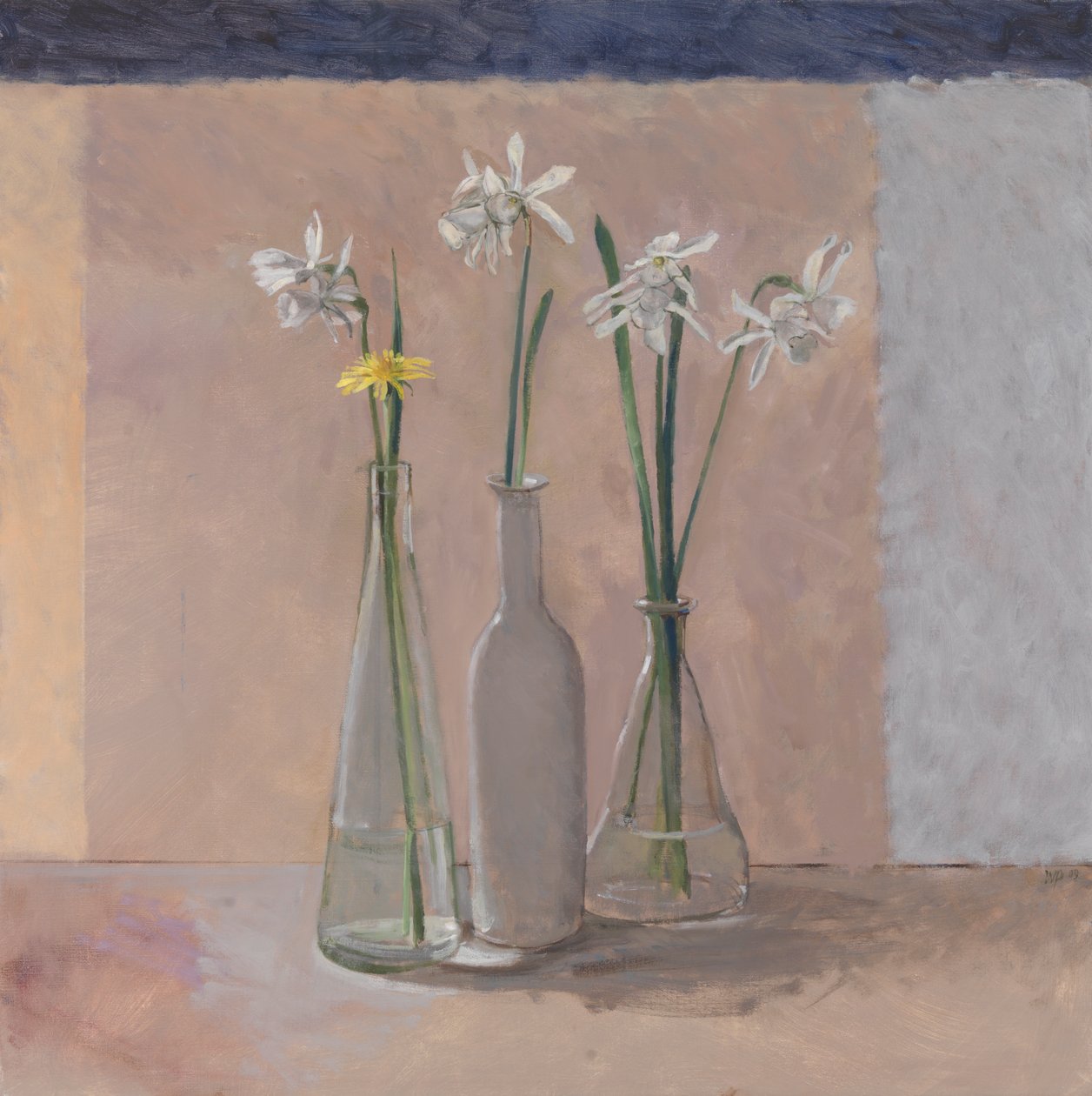 Daffs Branco e Dente de Leão, 2009 de William Packer