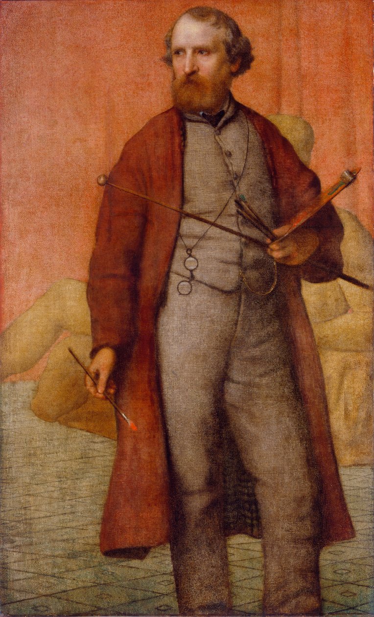 Auto-retrato, c.1860 de William Page
