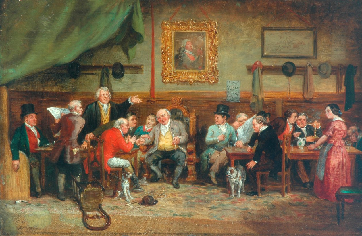 Diferenças Políticas, 1857 de William Parrott