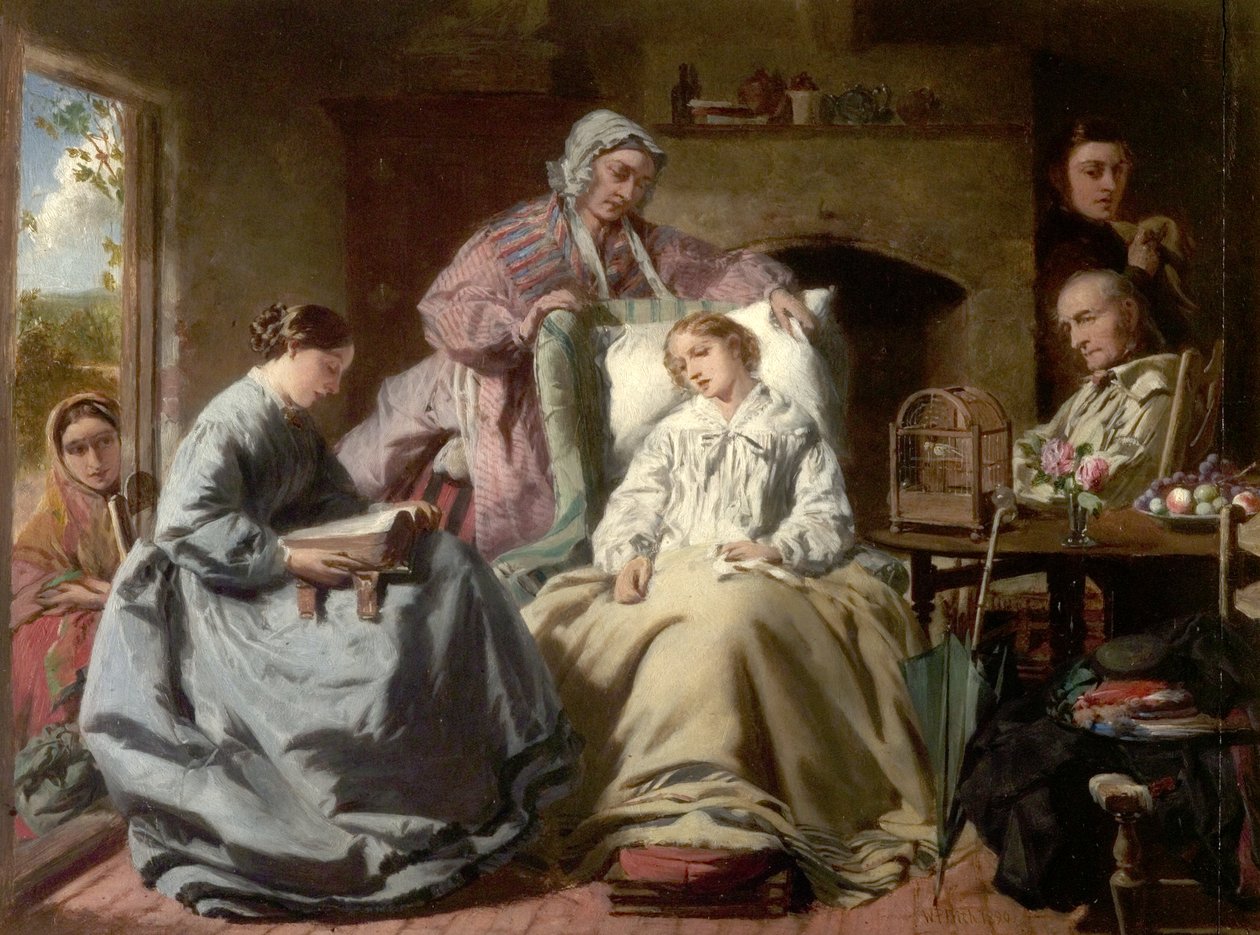 O Inválido, 1890 de William Powell Frith