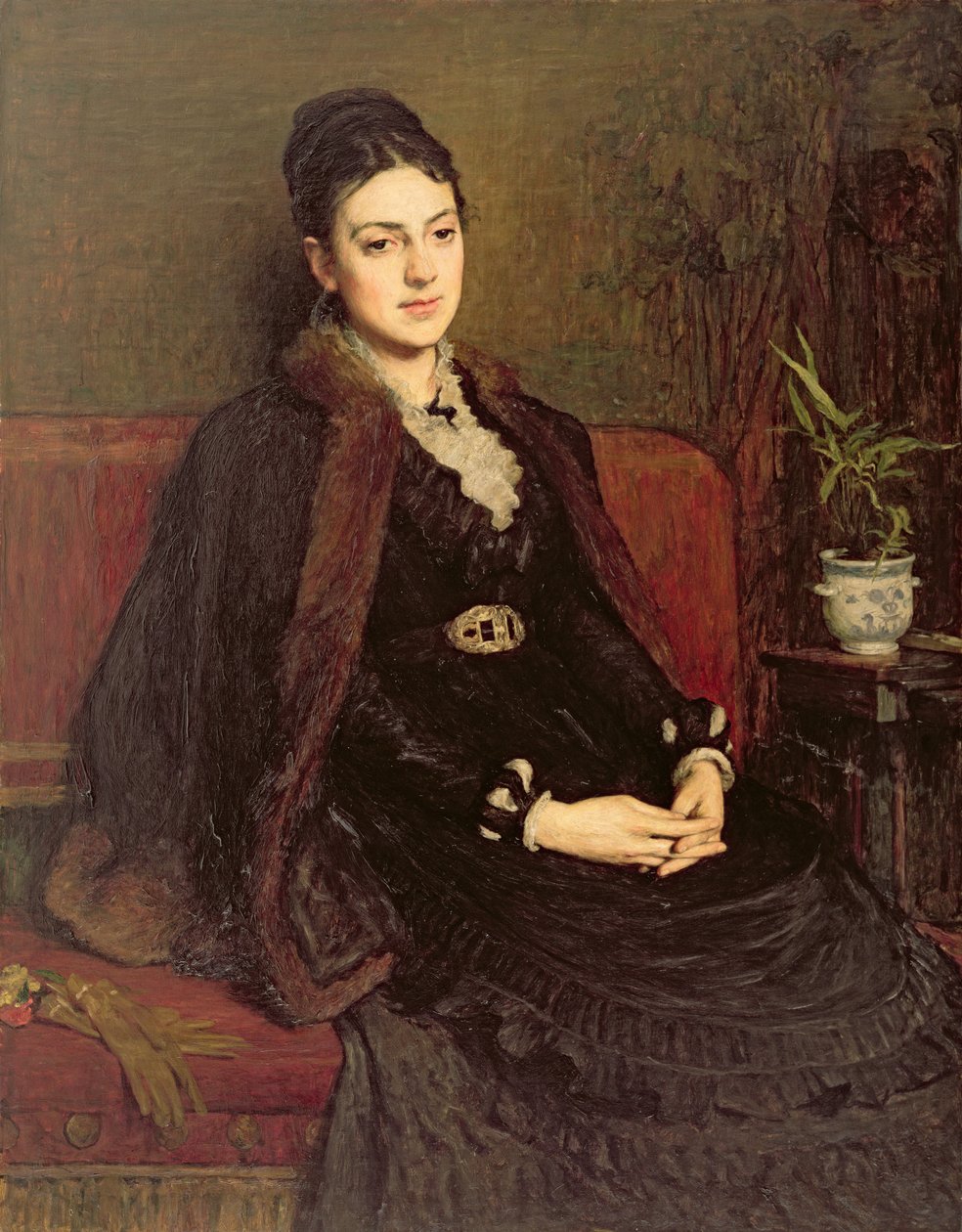 Retrato de Lady Orchardson (c.1854-1917) c.1875 de William Quiller Orchardson