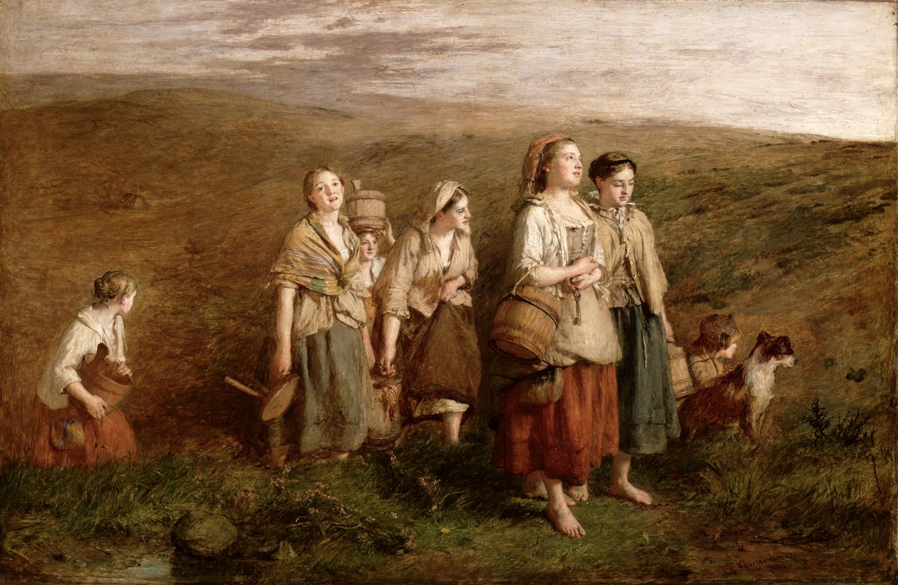 As flores da floresta, 1864 de William Quiller Orchardson