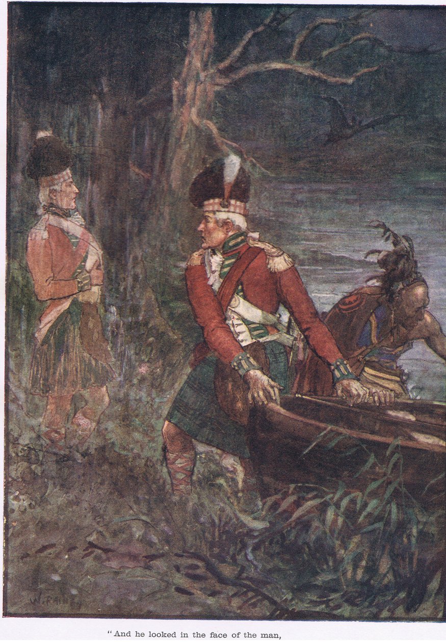 E ele olhou na cara do homem e eis! O rosto era dele mesmo de William Rainey