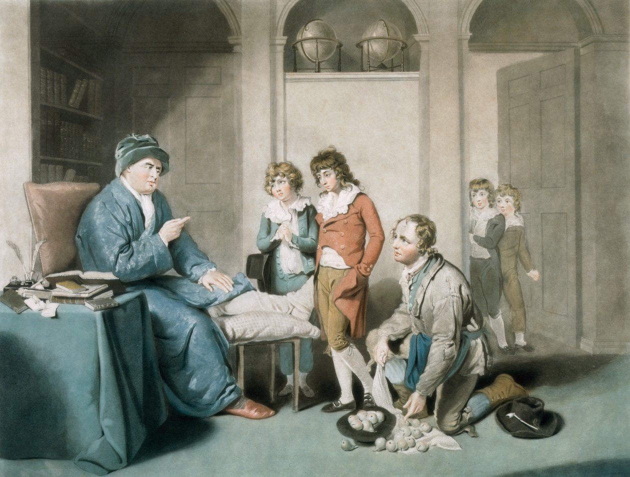 The Truants, gravado por William Ward (1766-1826) de William Redmore Bigg